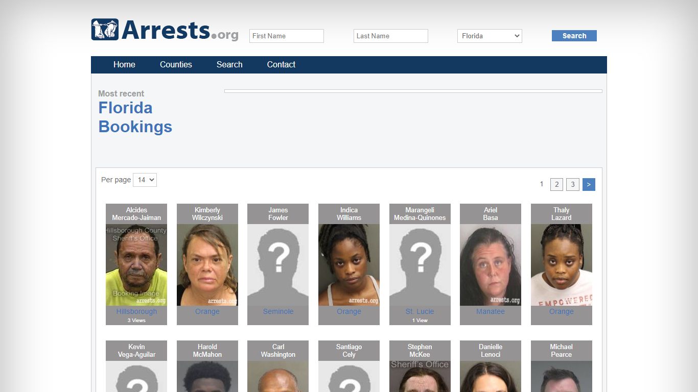 Hillsborough County Arrests and Inmate Search